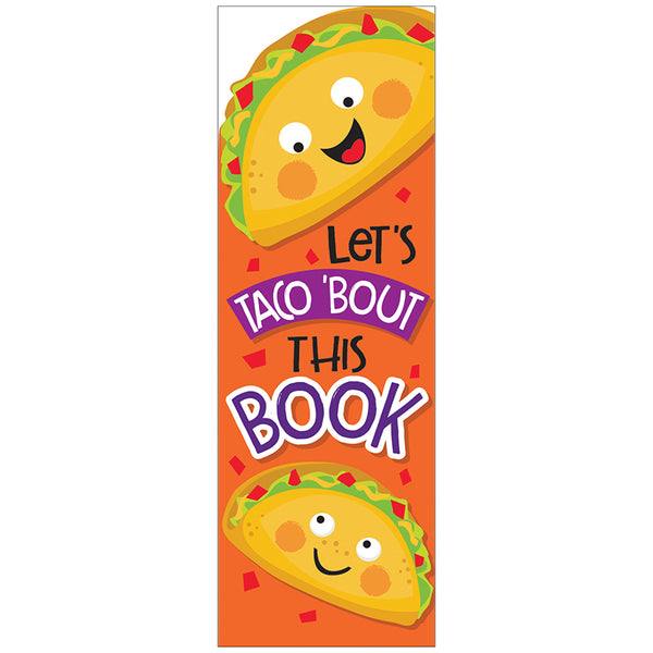 #54478 TACO BOOKMARKS SCENTED