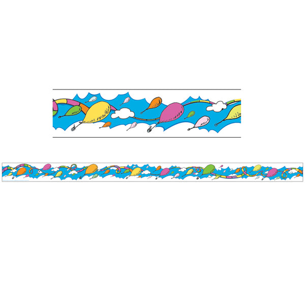 #17971 DR SEUSS OH THE PLACES BALLOONS DECO TRIM