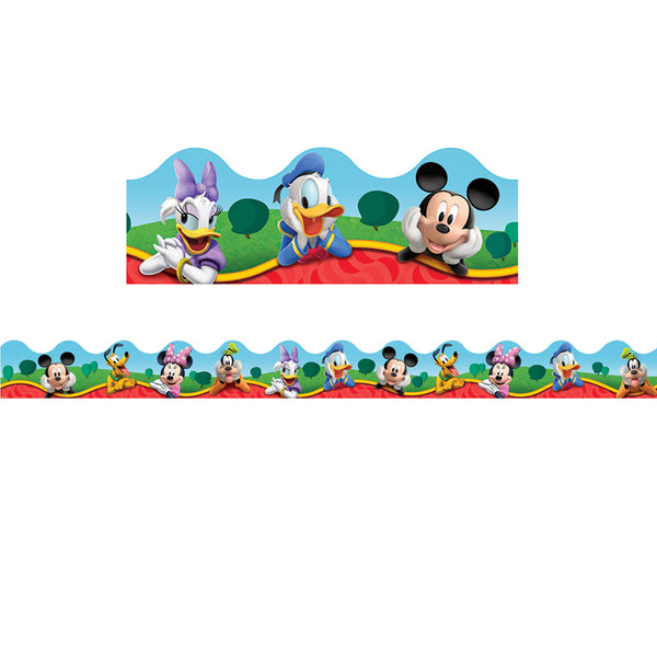 #17998 MICKEY MOUSE CLUBHOUSE CHARACTERS DECO TRIM