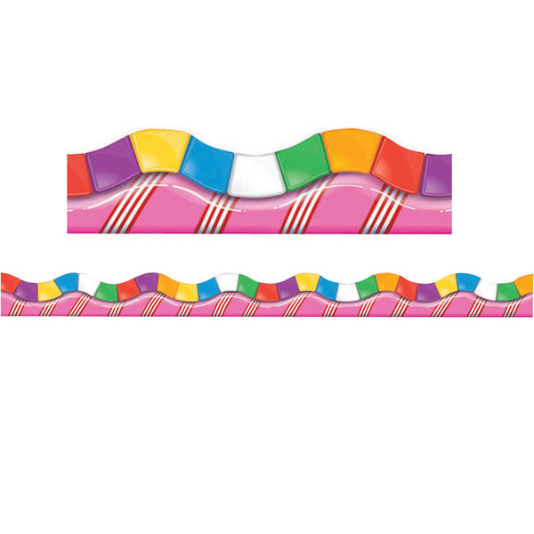 #18002 CANDY LAND DIMENSIONAL LOOK EXTRA WIDE DIE CUT DECO TRIM