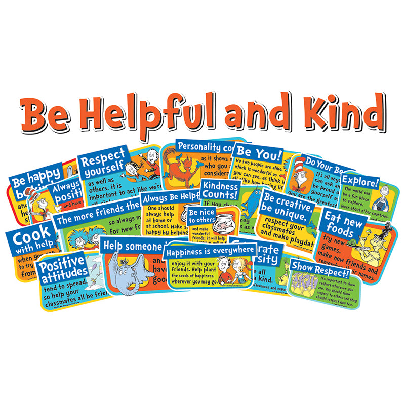 #54581 DR SEUSS BE KIND AND HELPFUL BBS