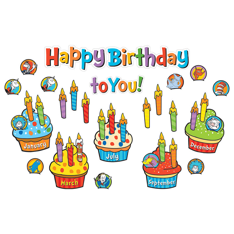 #54588 DR SEUSS BIRTHDAY MINI BBS