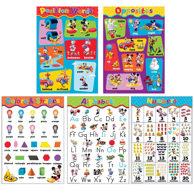 #18104 MICKEY MOUSE CLUBHOUSE BEGINNING CONCEPTS BB SET