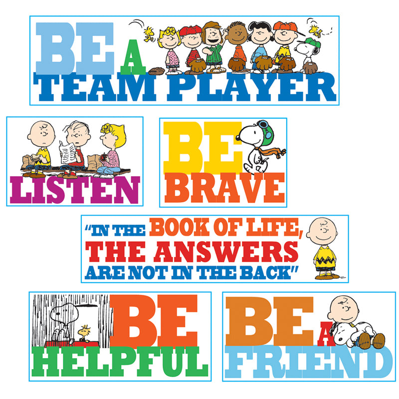 #18109 PEANUTS QUOTES BB SET