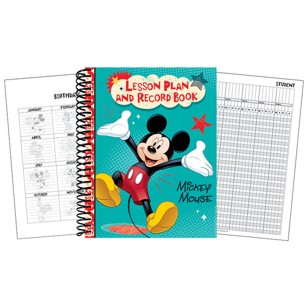 #18254 MICKEY LESSON PLAN & RECORD BOOK