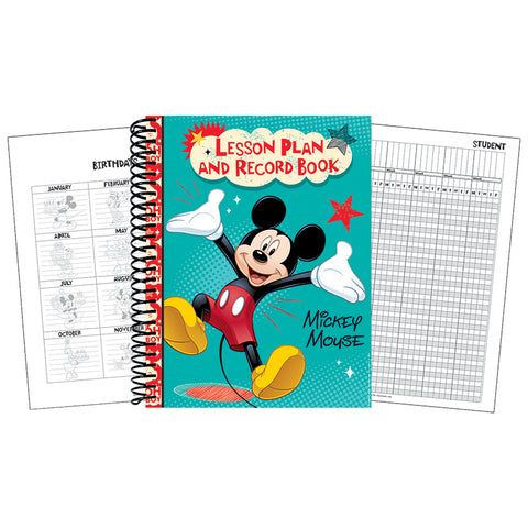 #18254 MICKEY LESSON PLAN & RECORD BOOK