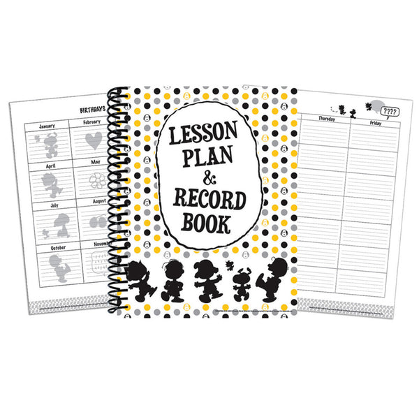 #18258 PEANUTS TOUCH OF CLASS LESSON PLAN BOOKS