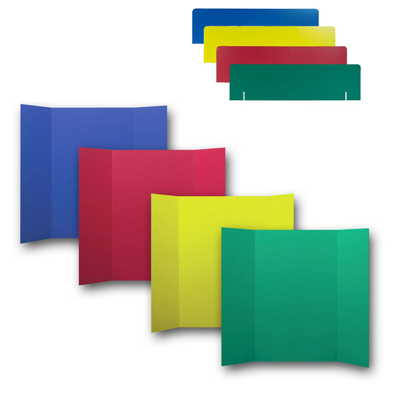 #54757 PROJECT BOARDS & HEADERS 24/SET CORRUGATED ASSORTED COLORS