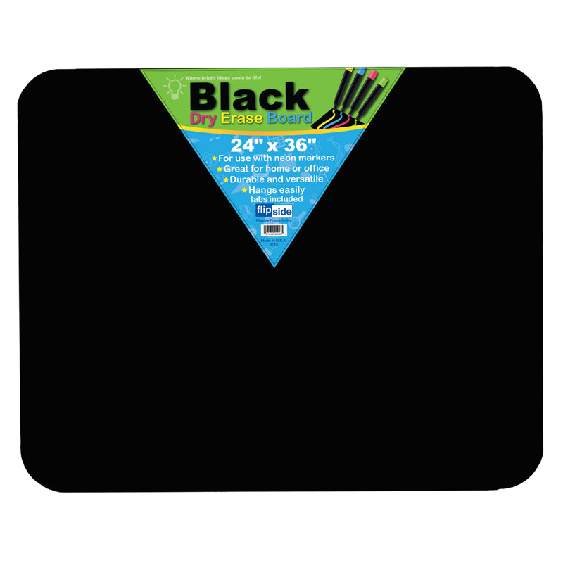 #18967 BLACK DRY ERASE BOARD 24 X 36