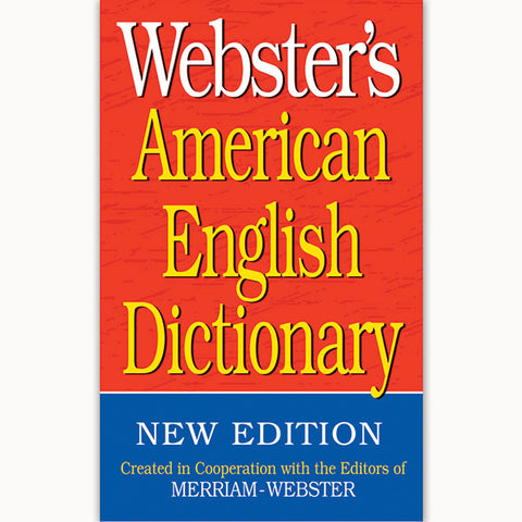 #19327 WEBSTERS AMERICAN ENGLISH DICTIONARY