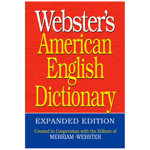 #19331 WEBSTER AMERICAN ENGLISH DICTIONARY