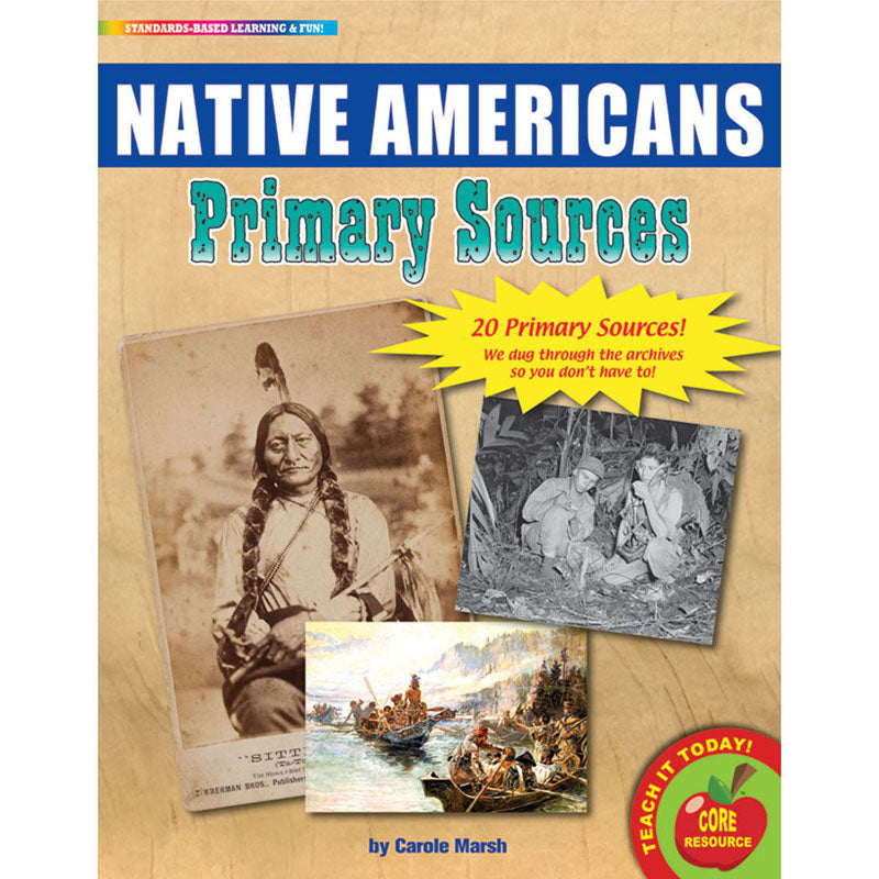 #19509 PRIMARY SOURCES NATIVE AMERICANS