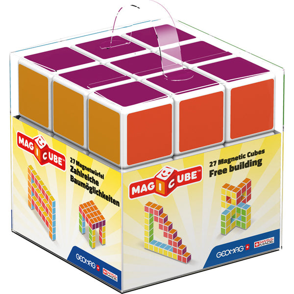 #54900 MAGICUBE - 27 PIECE MULTICOLORED FREE BUILDING SET