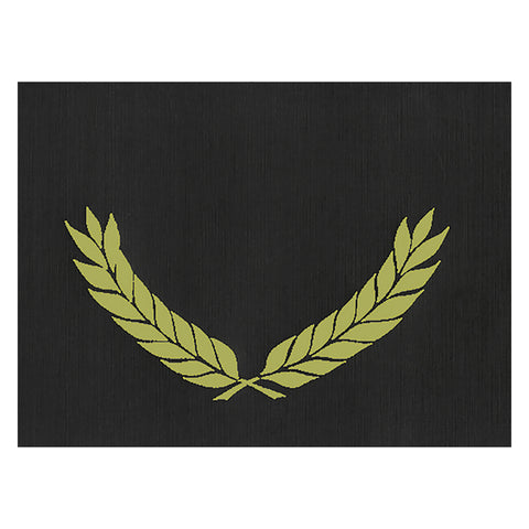 #20032 EMBOSSED CERTIFICATE FOLDERS BLACK