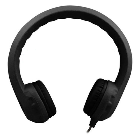 #20370 FLEX-PHONES INDESTRUCTIBLE BLK FOAM HEADPHONES