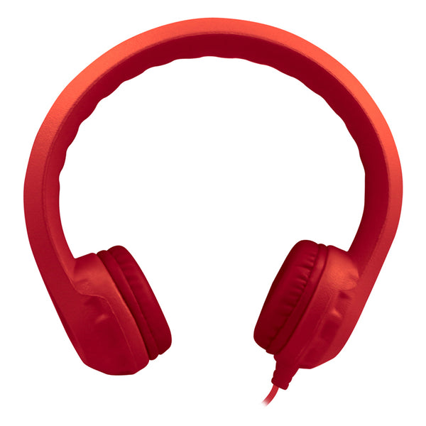 #20375 FLEX-PHONES INDESTRUCTIBLE RED FOAM HEADPHONES