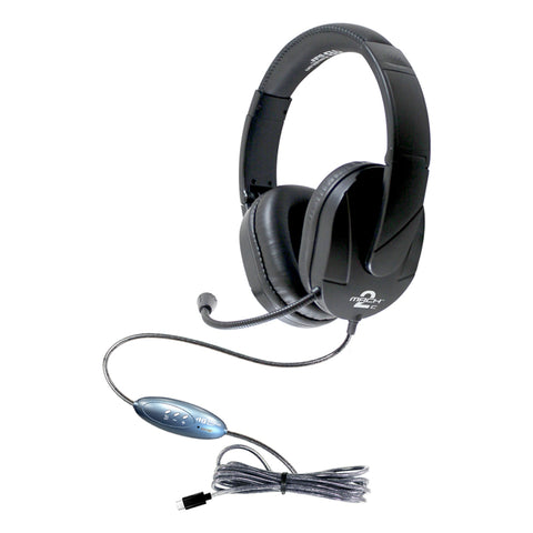 #54988 HEADSET OVER EAR MIC USB