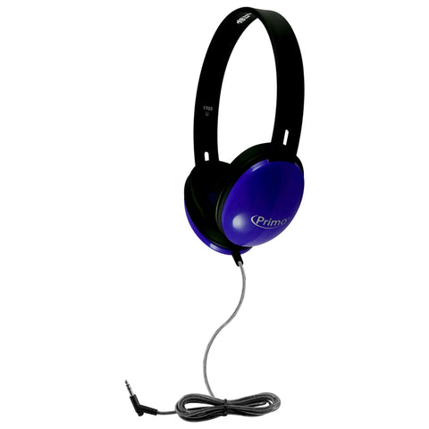#54993 PRIMO STEREO HEADPHONES BLUE