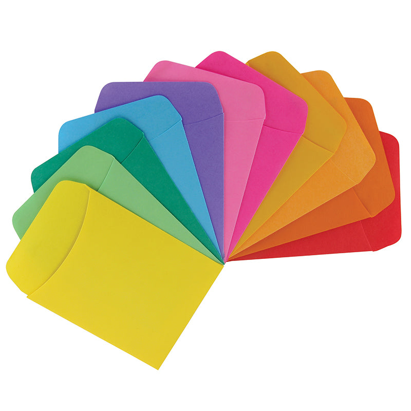 #20751 LIBRARY POCKETS 30CT ASST COLORS NON-ADHESIVE