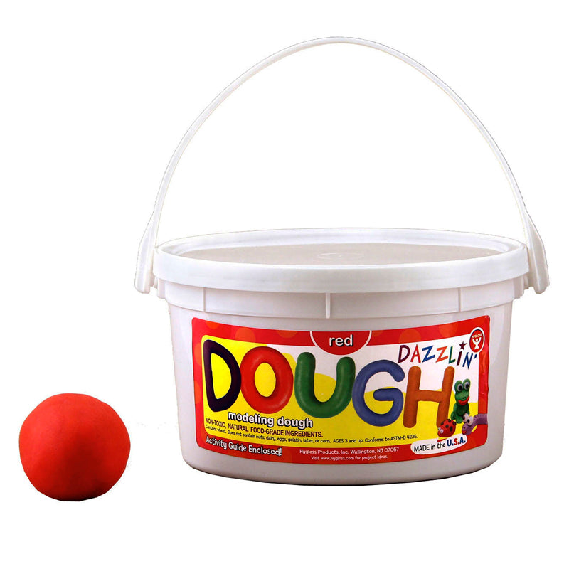 #20842 DAZZLIN DOUGH RED 3 LB TUB