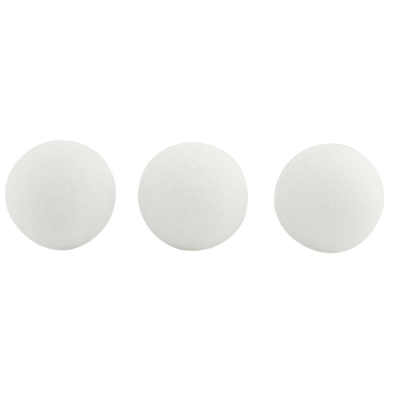 #20857 STYROFOAM BALLS 3 INCH PACK OF 12