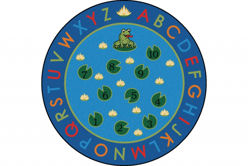 #11735 Hip Hop to the Top Rug, 6' Round