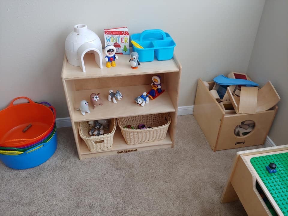 Mini armario preescolar Kids' Station de 24", totalmente ensamblado, n.° 30140