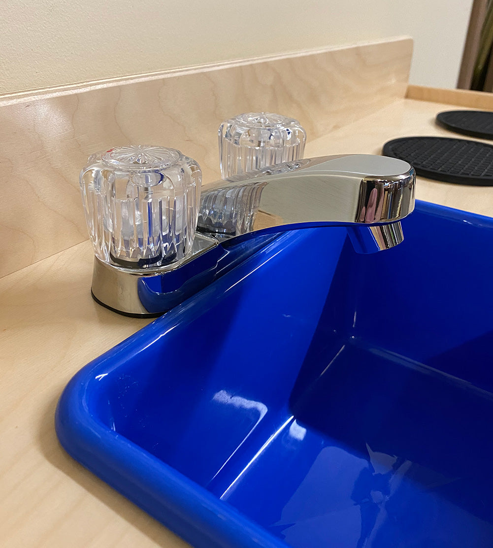 Estación infantil de cocina combinada n.° 22720, 76 cm de ancho x 34 cm de profundidad x 61 cm de alto