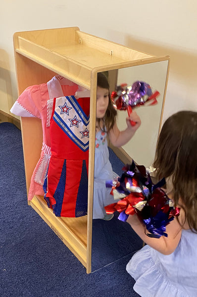 #22721 Kids' Station Dress Up Cart, 24 1/2"W x 13 3/4"D x 35 7/8"H, Assembled