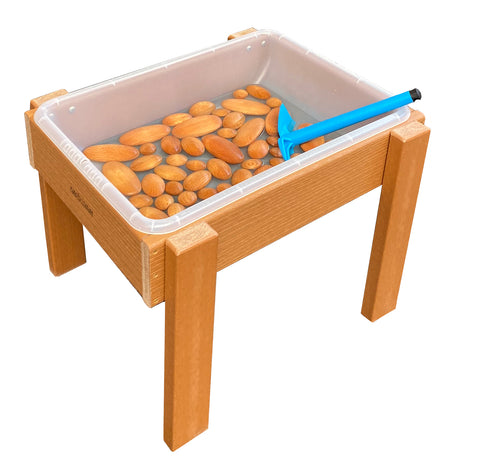 #58992 KSO-S2720CL Kids' Station Outdoor Sand/Water Table, Semi-Clear Pan w/Drain