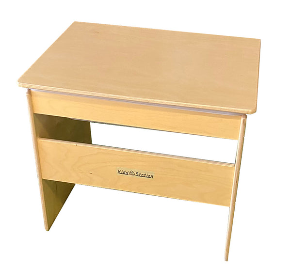 #58998 Kids' Station Preschool Sensory Table 26 1/2"W x 19 3/4"D x 25"H, Clear Tub With Lid