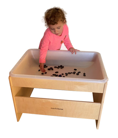 #22724 Kids' Station Toddler Sensory Table 26 1/2"W x 19 3/4"D x 18"H, With Lid
