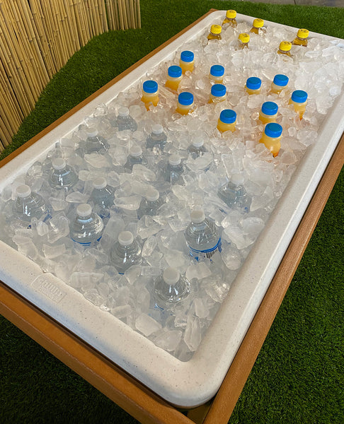 #58982 KSO-MT5026PK Kids' Station Outdoor ﻿MULTI-PURPOSE TABLE W/DRAIN, 25” PreK Size