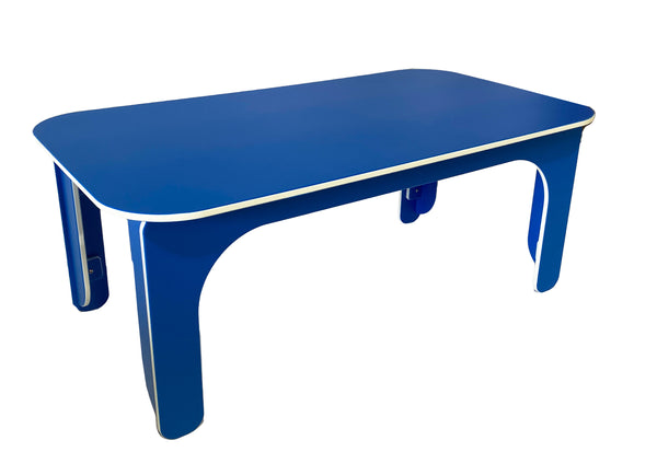 #59554 ActivBrite® Table, Blue with white core, solid plastic, 40” L x 22” D x 16” H - Toddler