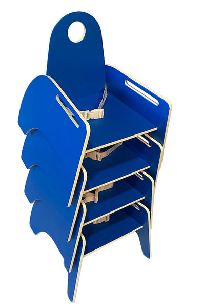 #59557 ActivBrite® Chair, Blue with white core, solid plastic, 7 1/2” Seat - Toddler