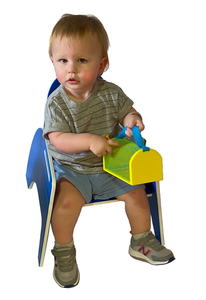 #59557 ActivBrite® Chair, Blue with white core, solid plastic, 7 1/2” Seat - Toddler