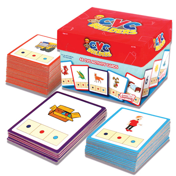#21284 CVC BUILDERS ACTIVITY CARDS 48/SET