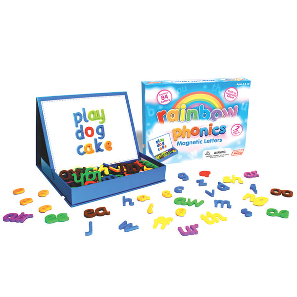 #21287 RAINBOW PHONICS MAGNETIC LETTERS 85 PCS