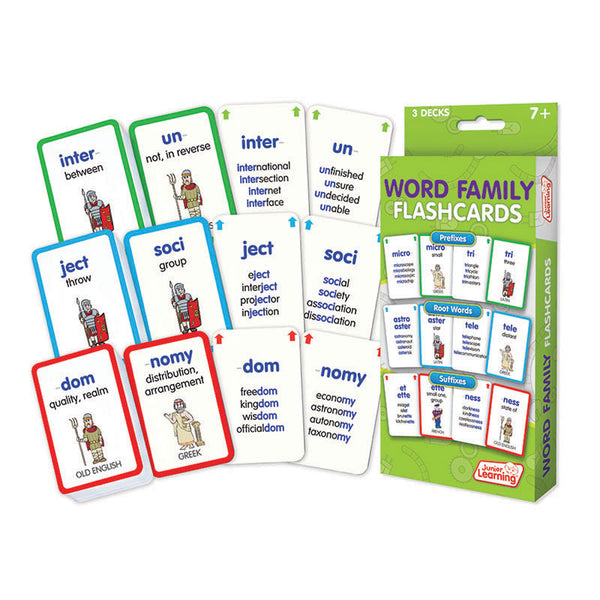 #21305 WORD FAMILIES FLASH CARDS