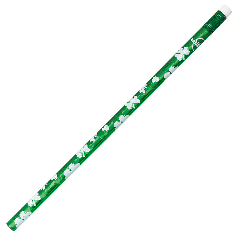 #21383 SHAMROCK GLITZ PENCILS DOZEN