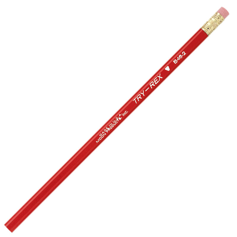 #21426 PENCILS TRY-REX REGULAR 12/PK W/ ERASER
