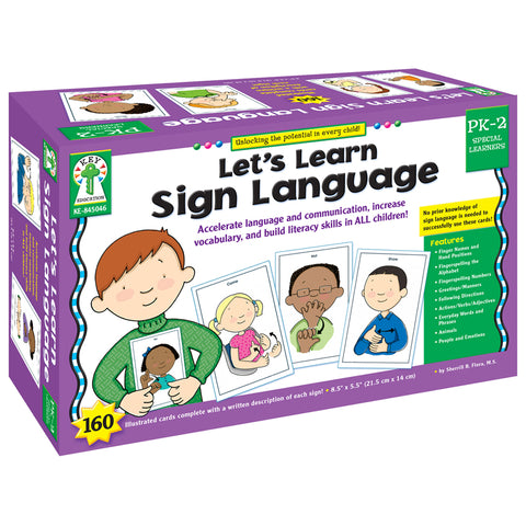 #21594 SIGN LANGUAGE WT CARDS
