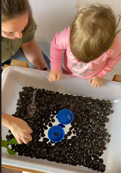 #58992 KSO-S2720CL Kids' Station Outdoor Sand/Water Table, Semi-Clear Pan w/Drain