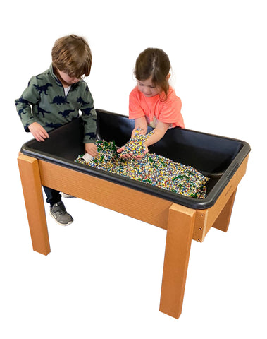 #51136 KSO-S3624 Kids' Station Outdoor Large Sand/Water Table w/drain, Plastic