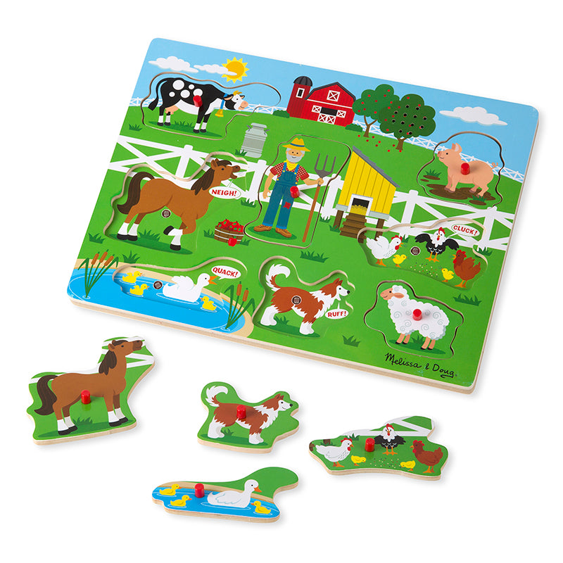 #23039 OLD MACDONALDS FARM SOUND PUZZLE