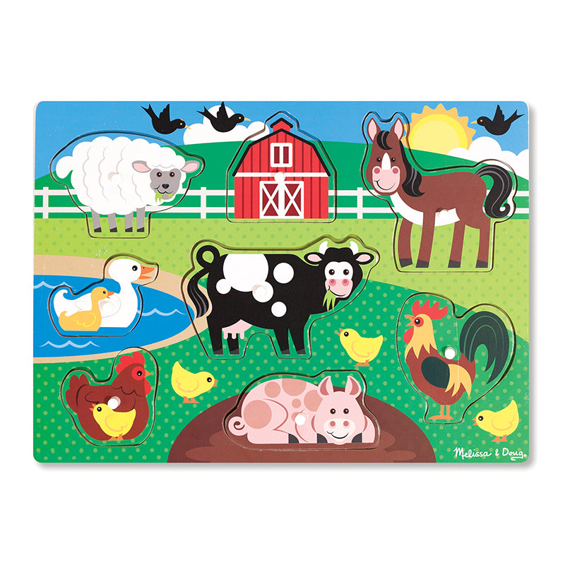 #23070 FARM PEG PUZZLE
