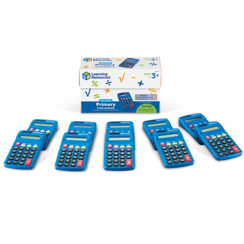 #23243 PRIMARY CALCULATOR SET OF 10