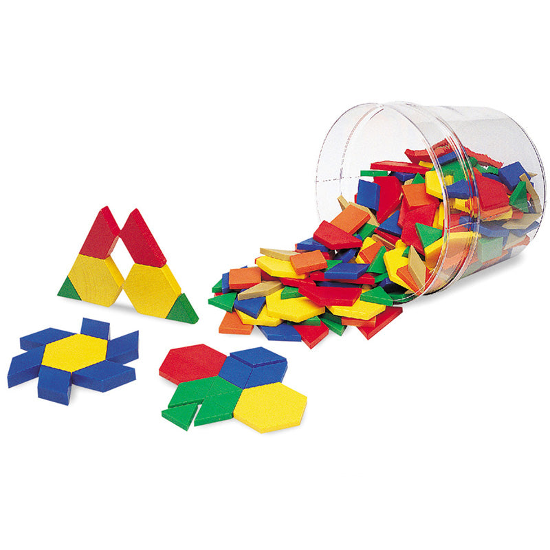 #23263 PATTERN BLOCKS PLASTIC .5CM 250/PK