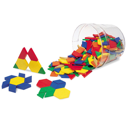 #23263 PATTERN BLOCKS PLASTIC .5CM 250/PK