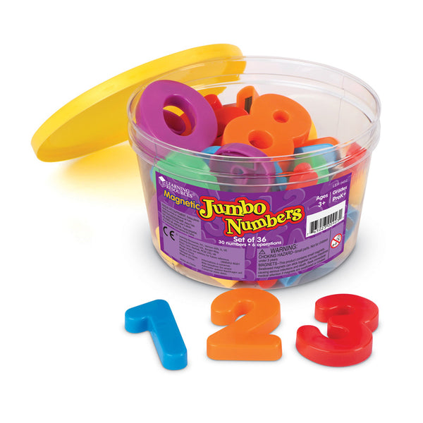 #23315 JUMBO MAGNETIC NUMBERS 36/PK OPERATIONS 2-1/2 BUCKET